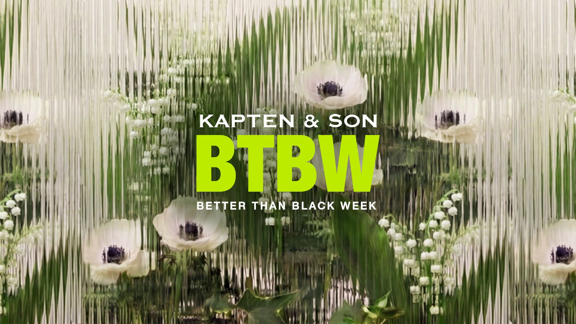Logo BTBW vor einem geriffelten Glas mit Blumen dahinter